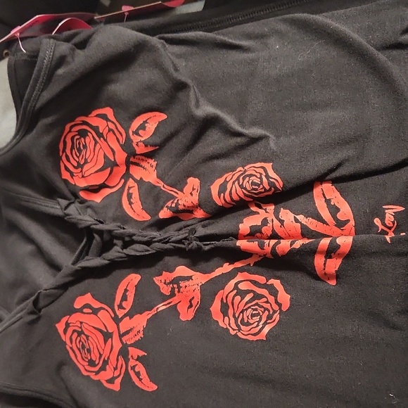 RED ROSE Tank Top - Picture 2 of 16